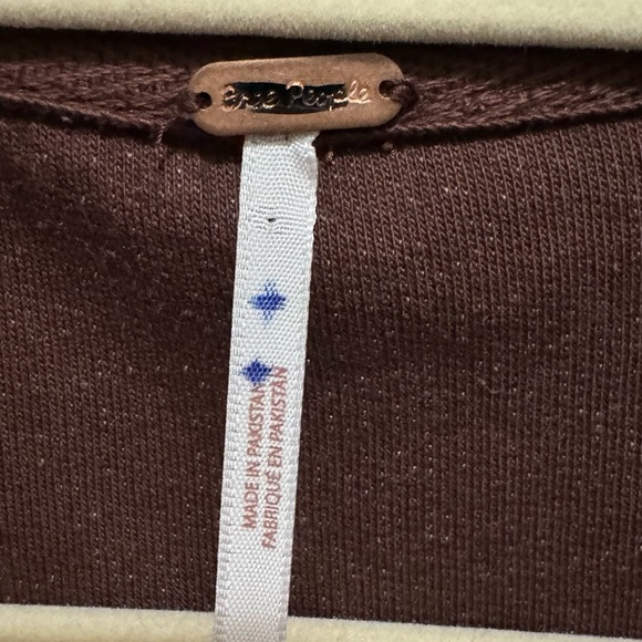 Free People - Ruby Shacket - distressed Style - Brown - Size S - Picture 8 of 8